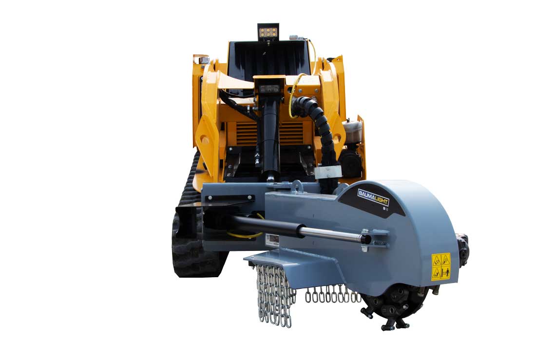 S16 stump grinder with hydraulic cylinder