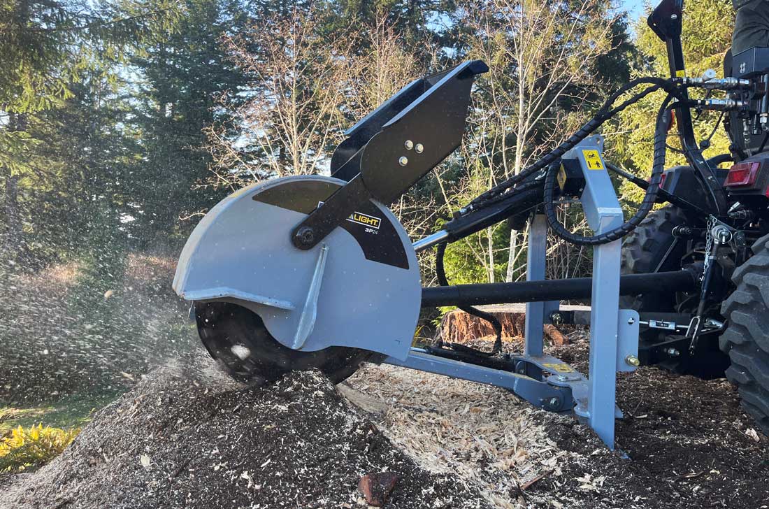 3p24 fence row stump clearing application