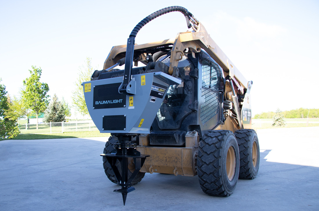 Baumalight RSS780 on CAT 272D
