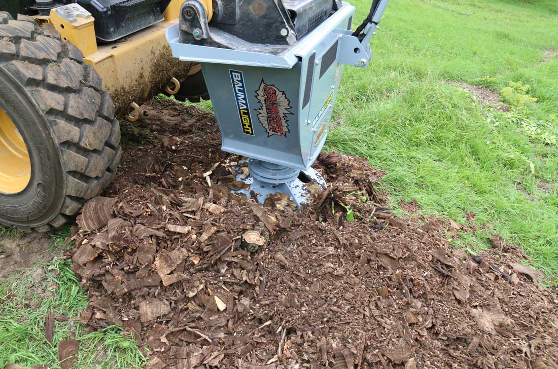 Stump gone