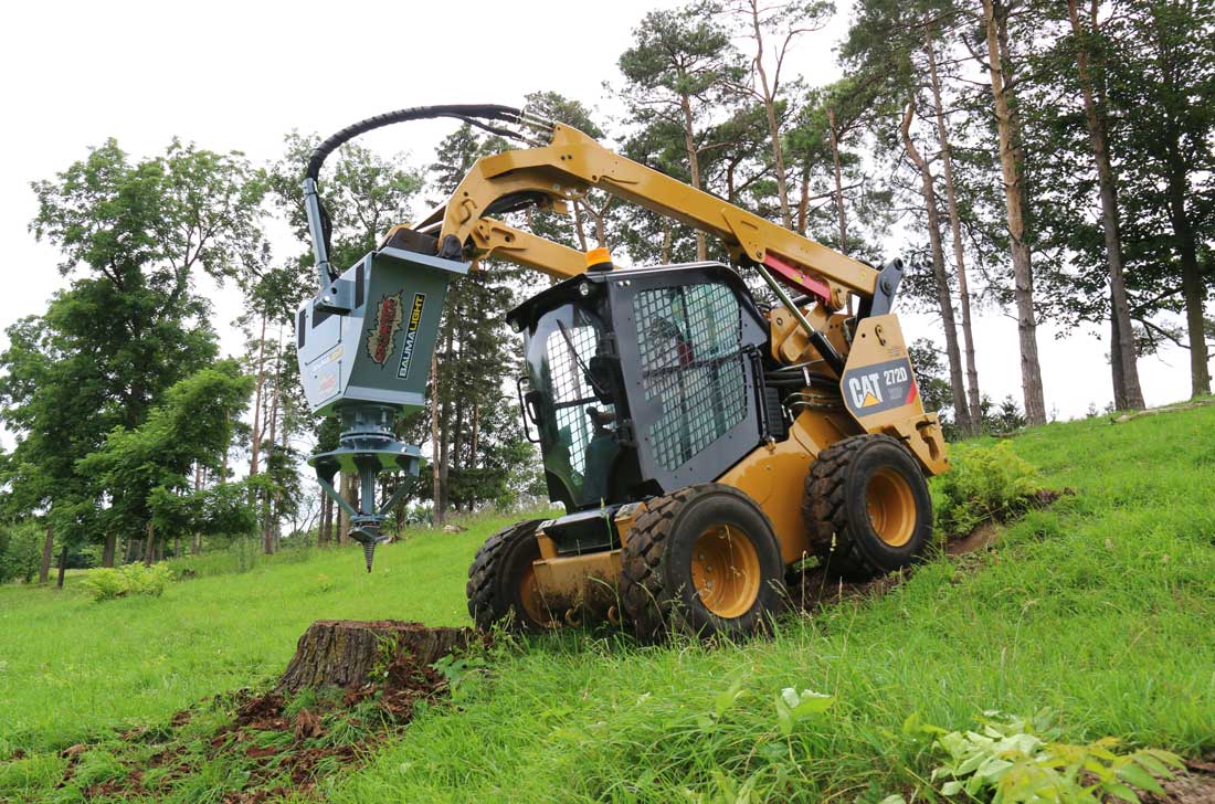 Out back stump removal
