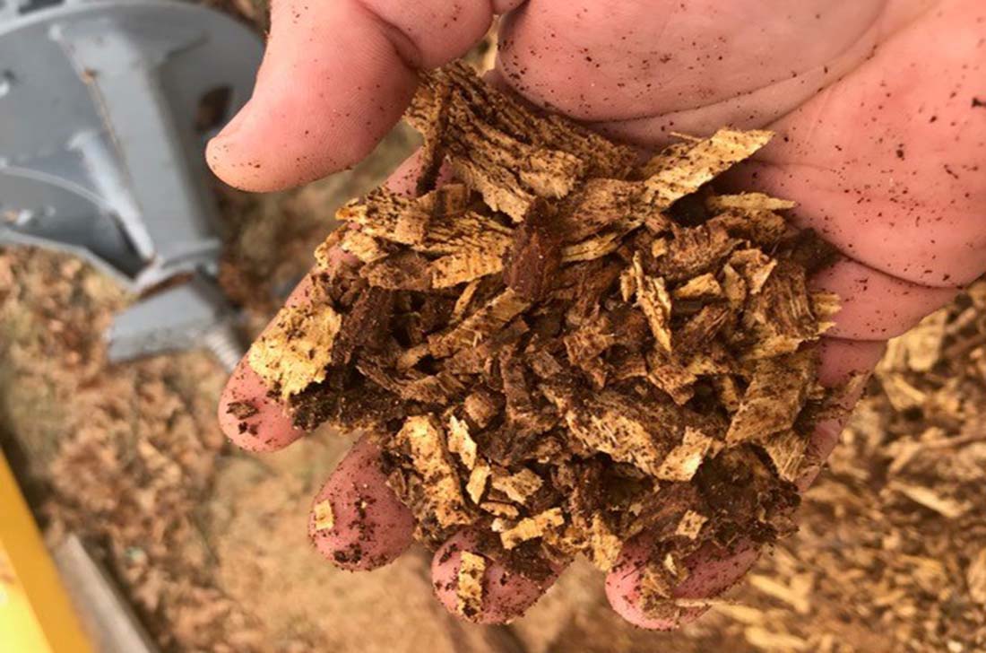 mini excavator wood splitter