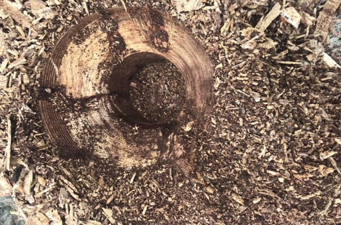 mini excavator wood splitter