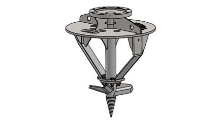 Large stump planer bit