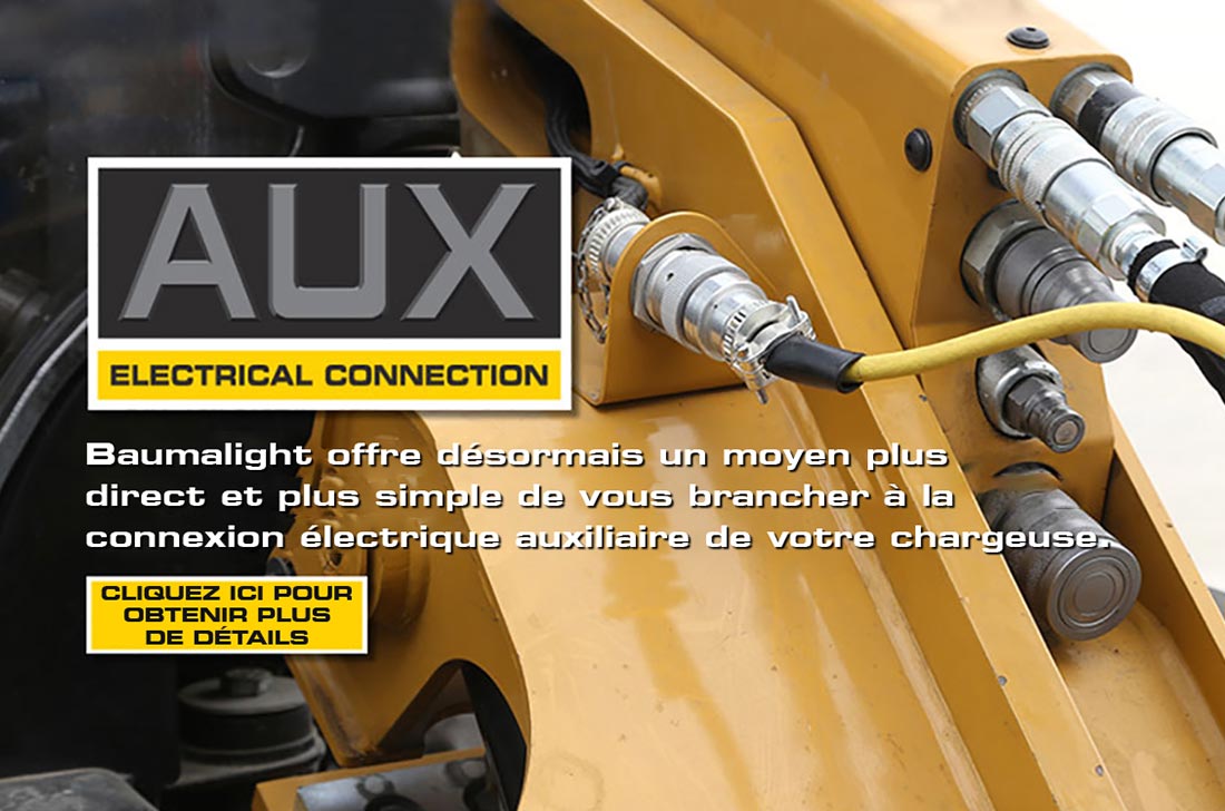 Connexion électrique auxiliaire Bauamalight