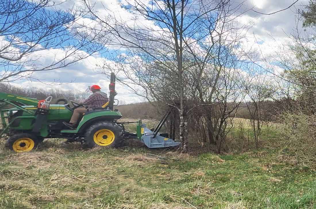 baumalight dph532 on john deere tractor