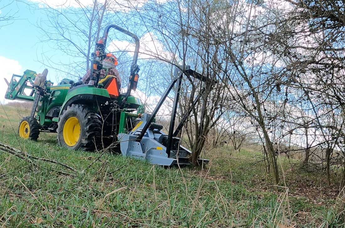 baumalight dph532 tree saw in action