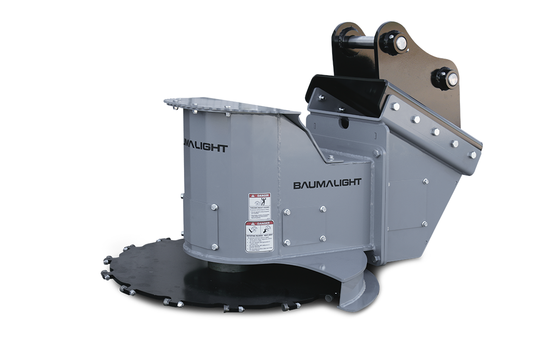 Baumalight DXM530 treesaw for excavators