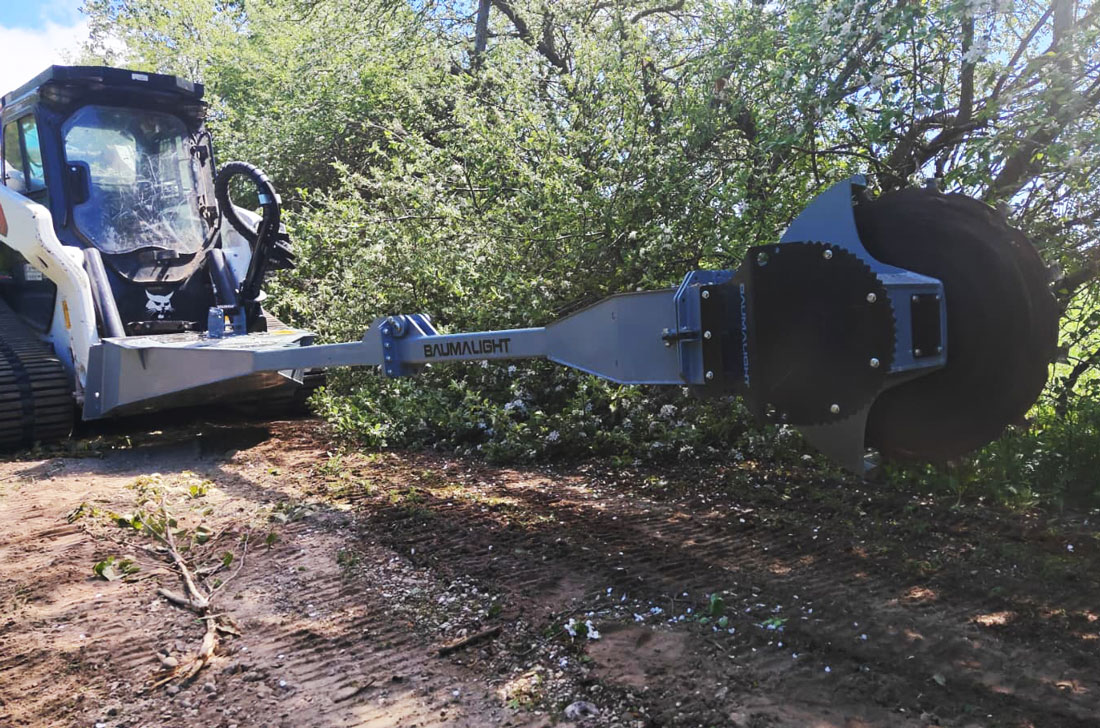 HSM513 Manual rotating cutting tree saw