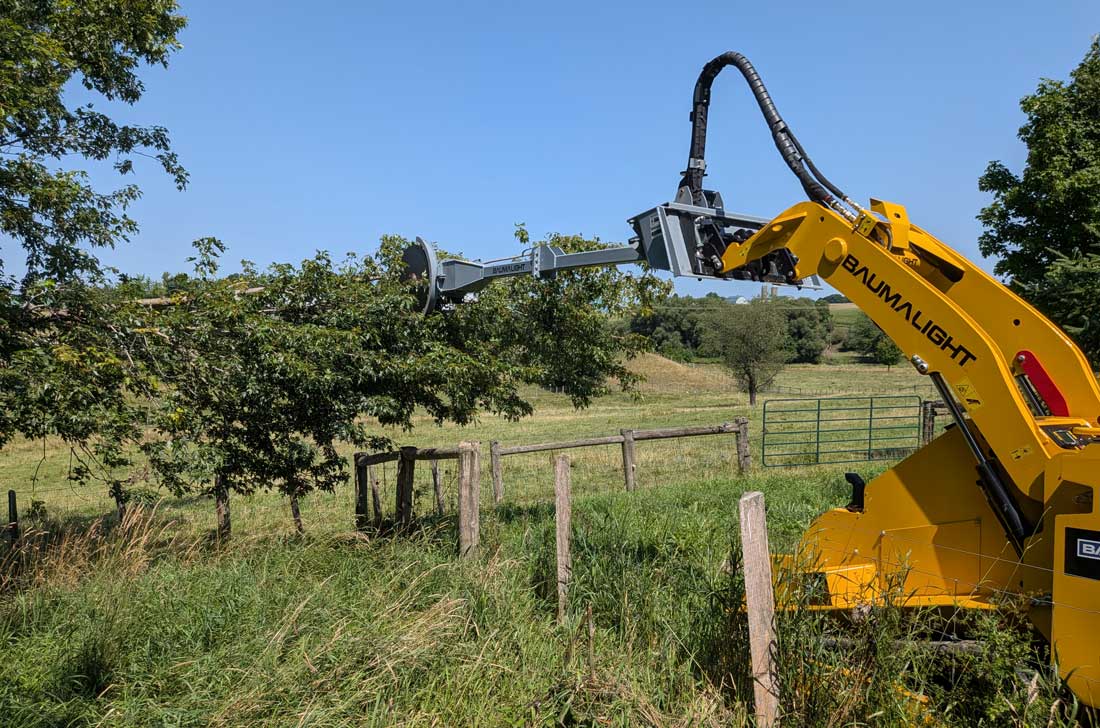 baumalight hsm513 treesaw maximum visibility cutting