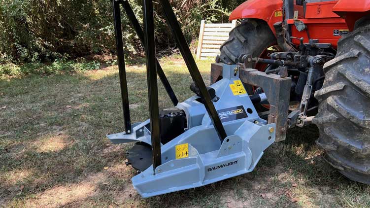 tree saw with robust gear box
