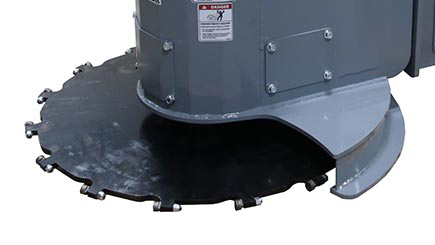 Saw blade shielding