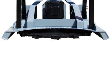 Blade bolts direct to gearbox