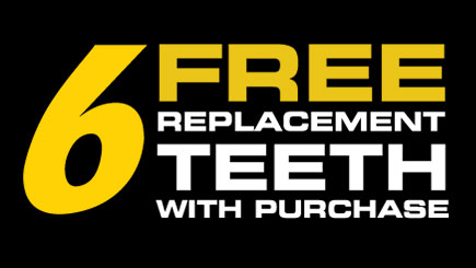 Free 6 pack of teeth