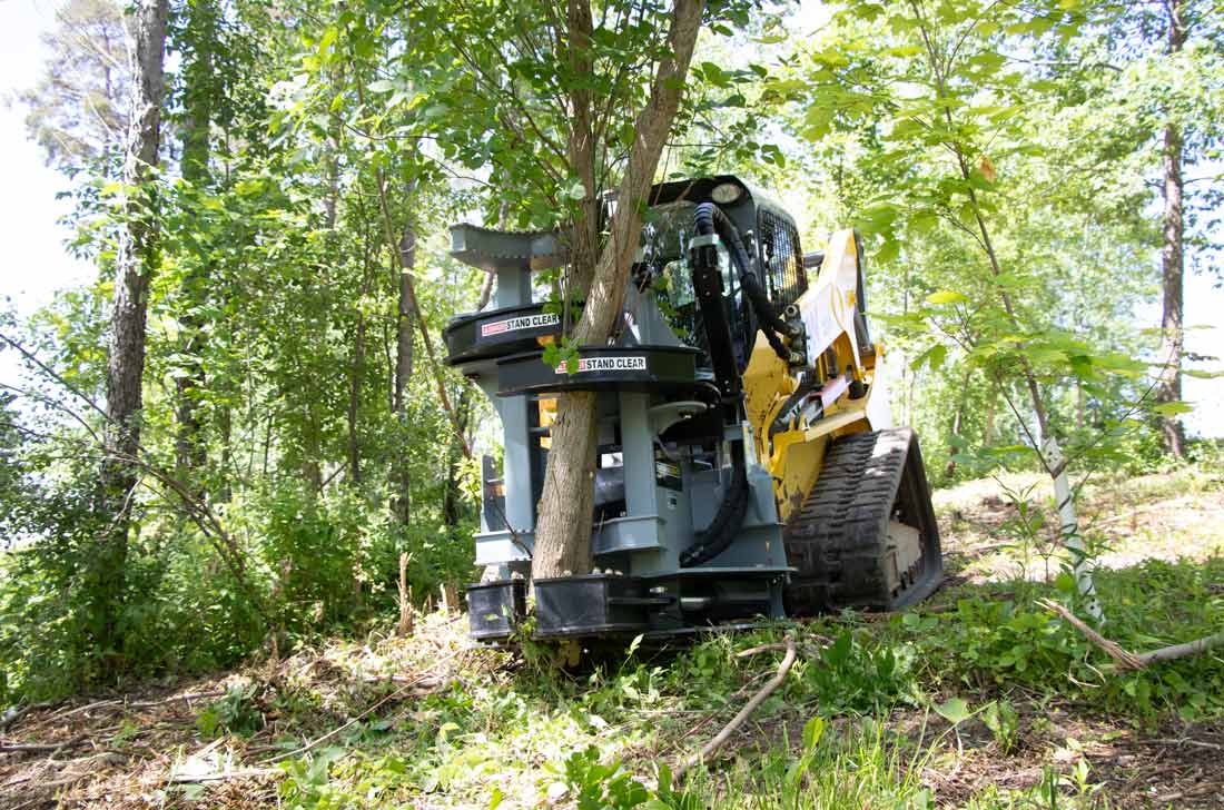 baumalight ish712g tree shears in action
