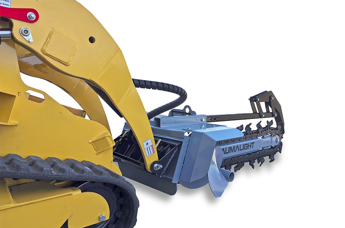 Hyraulic driven trencher TN236