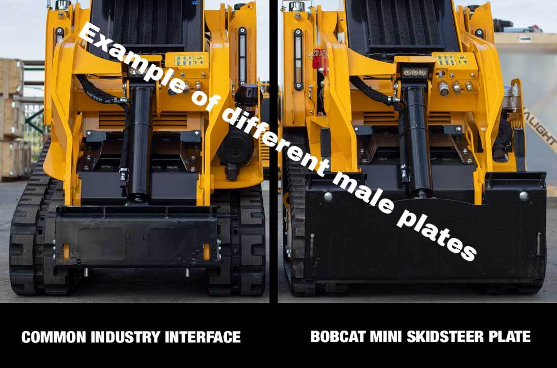 Baumalight mounting plates comparison front view