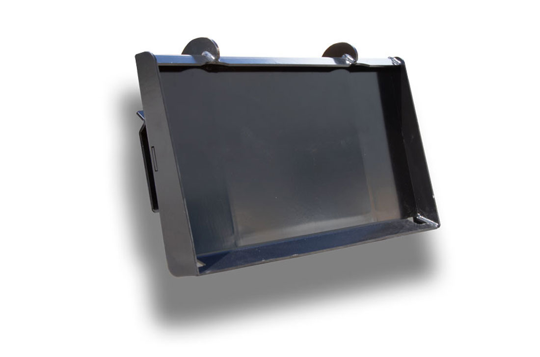 Optional mounting plate for mini skidsteer