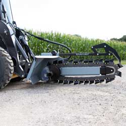 TNS536 Trencher for Skidsteer or Tractor