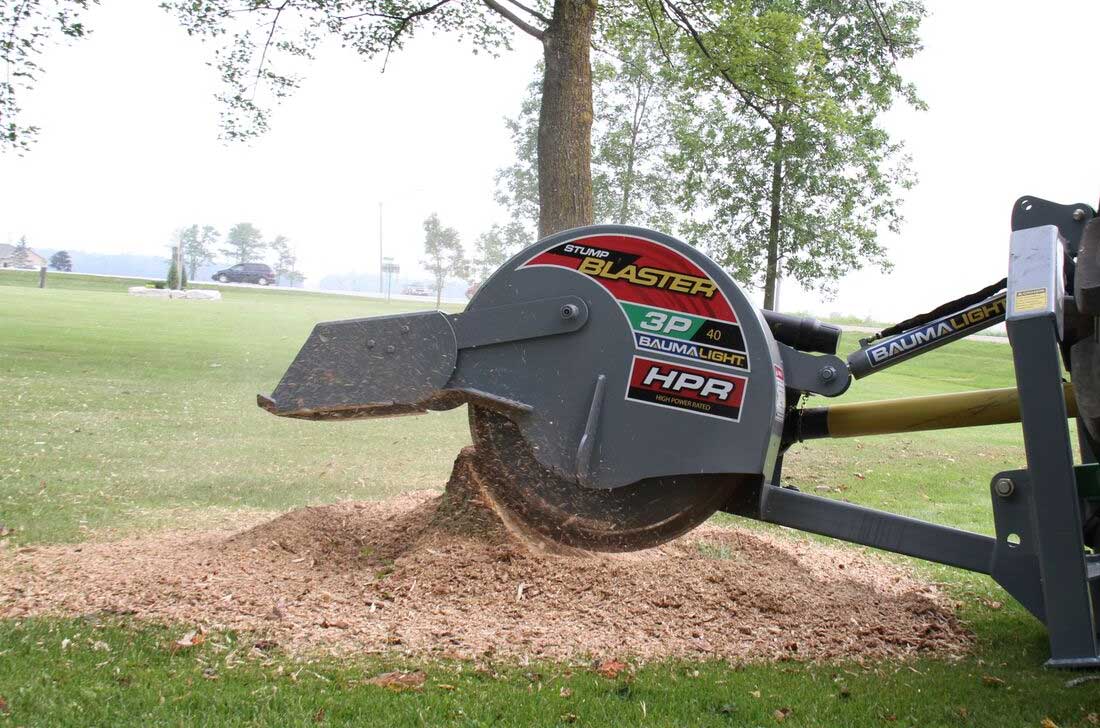 Stump grinder 3P40 for tractor