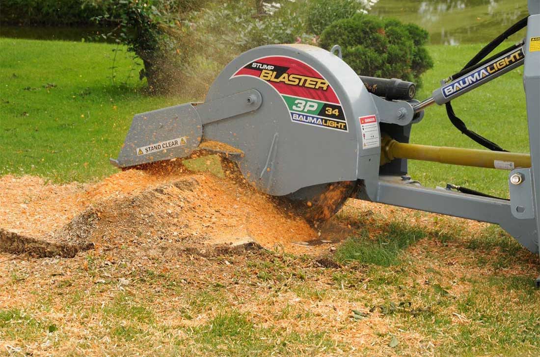 3 point hitch Stump grinder for tractor