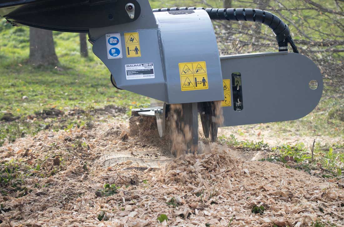 S18 stump grinder with hydraulic Motor