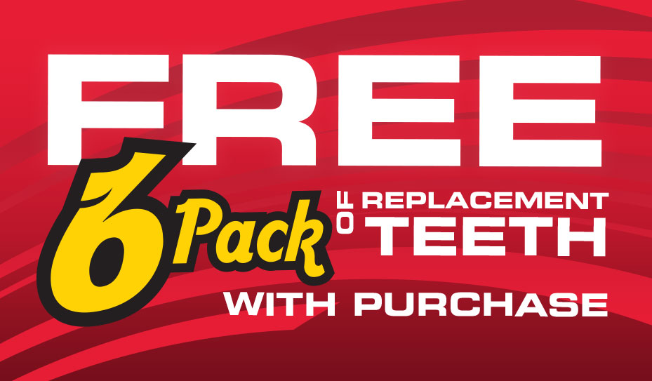 Free 6 Pack of Teeth