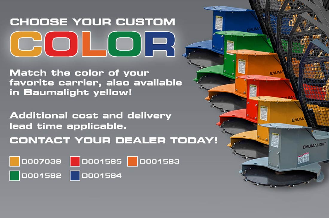 Choose your custom colour TreeSaw English