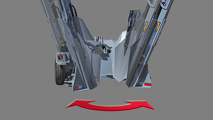 Hydraulic Lateral Placement