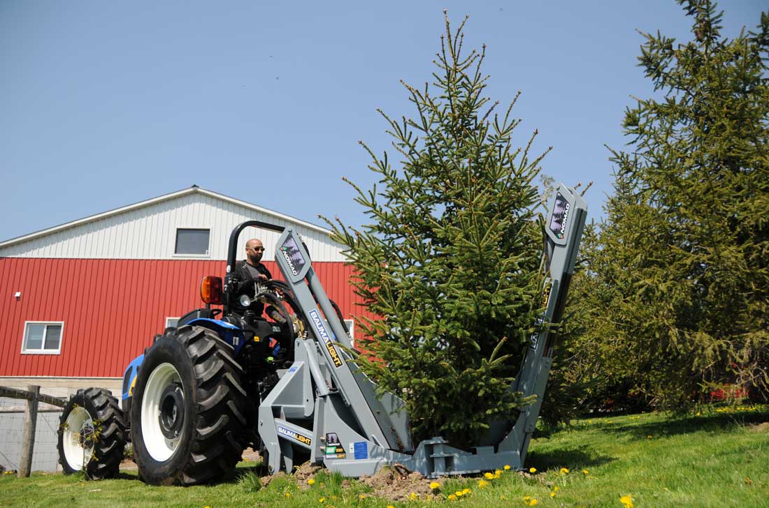 PS330 tractor mounted tree spade